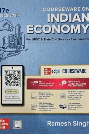 Indian Economy Courseware (English) Ramesh Singh By McGraw Hill
