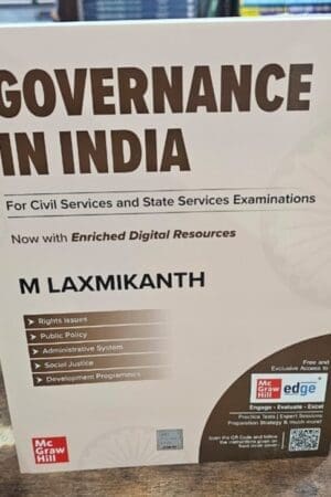 TMH Governance in India ( English| 3rd Edition) | UPSC | Civil Services Exam | State Administrative Exams By Laxmikanth M. By Mc Graw Hill Publication
